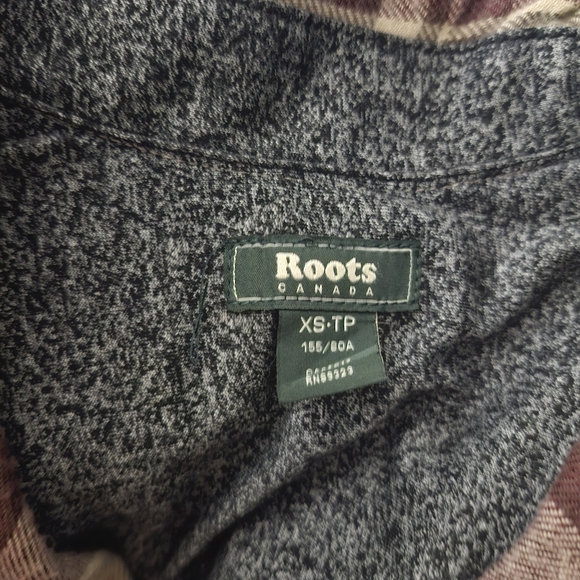 Vintage Roots Plaid Flannel Shirt Dress Xs  Tartan Cozy Tunic - Picture 15 of 15